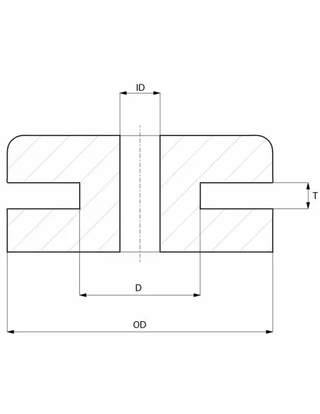 2 - Assortimento 180 passacavi in gomma Fervi 0465