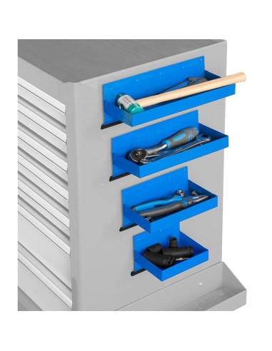 Serie 4 vassoi magnetici Fervi 0466/4v