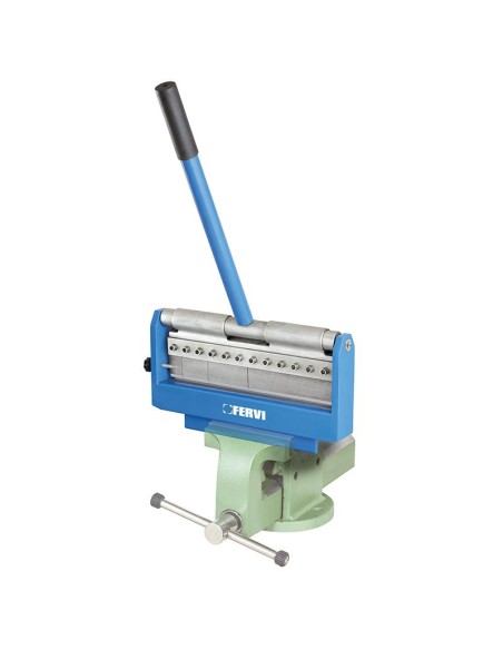 Mini piegatrice per la piegatura e la curvatura di lamiere Fervi 0483