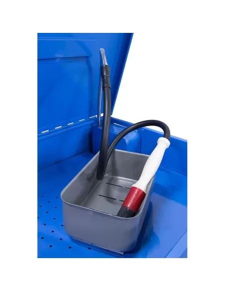 Vasca di lavaggio lavapezzi 150l con pompa doppio uso Fervi 0038