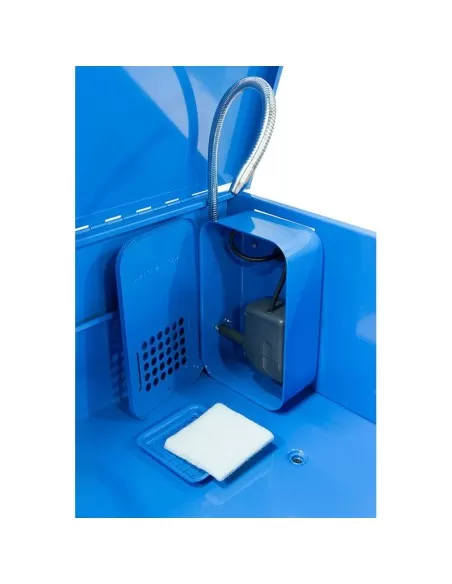 Vasca di lavaggio lavapezzi 150l con pompa doppio uso Fervi 0038