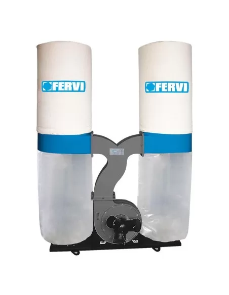 1 - Aspiratore trucioli con doppio sacco aspiratrucioli Fervi 0496 1 - Aspiratore trucioli con doppio sacco aspiratrucioli Fervi 0496
