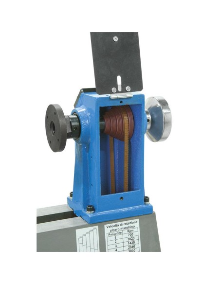 Tornio da banco per legno Fervi 0497/300 457mm 550w