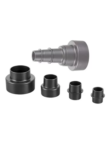 2 - Adattatore flessibile universale 3-100 mm riduzione aspiratori e aspiratrucioli