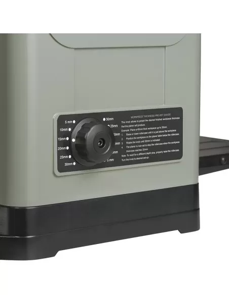 3 - Pialla a spessore da banco per legno 1500w 330 mm Fervi 0517a 3 - Pialla a spessore da banco per legno 1500w 330 mm Fervi 0517a