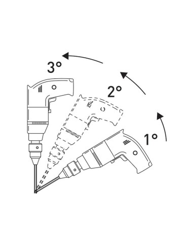 Serie punte frese diamantate attacco 1/4'' x avvitatore Fervi 0529