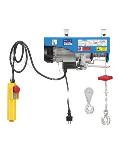 Paranco montacarichi argano elettrico 200 / 400 kg Fervi 0602