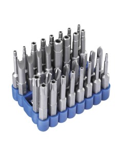 Serie inserti lunghi 50 mm x trapano avvitatore Fervi 0626l