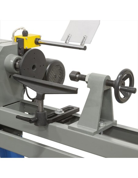 Tornio per legno con copia 750w 1000mm Fervi 0648 230v