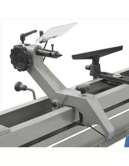 5 - Tornio per legno con copia 750w 1000mm Fervi 0648 230v