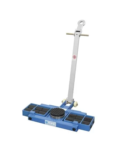 1 - Carrelli da trasporto e movimentazione 9 ton Fervi 0654/09l