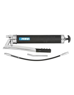 Ingrassatore pompa manuale a leva 1000cc x grasso Fervi 0677