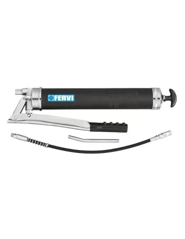 Ingrassatore pompa manuale a leva 1000cc x grasso Fervi 0677
