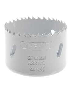 Sega a tazza bimetallica hss x metallo 114 mm Fervi 0712/114