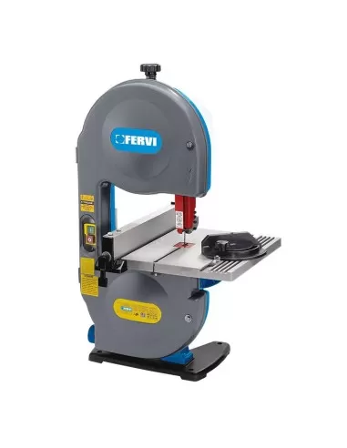 1 - Sega a nastro per legno 350w da banco Fervi 0717a