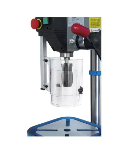 2 - Trapano a colonna da banco con trasmissione a cinghia 750w Fervi 0750cm3