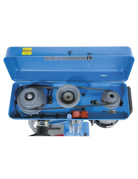 Trapano a colonna da banco con trasmissione a cinghia 750w Fervi 0750cm3 Trapano a colonna da banco con trasmissione a cinghia 750w Fervi 0750cm3