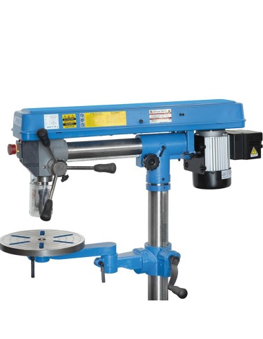 Trapano a colonna da banco radiale a cinghia 230v 375w Fervi 0757