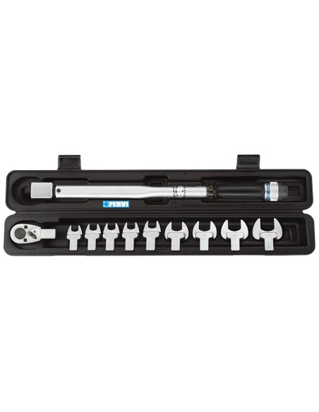 1 - Chiave dinamometrica in set 1/2" 210 nm Fervi 0803/s210