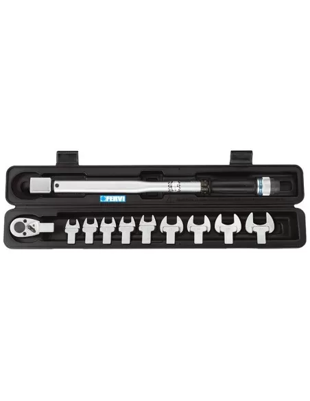1 - Chiave dinamometrica in set 1/2" 210 nm Fervi 0803/s210