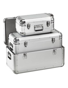 Set 3 bauli in alluminio Fervi 0849