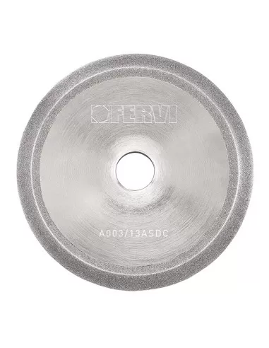 1 - Mola diamantata per punte in metallo duro 78,5 mm x affilatrice Fervi a003/13sdc