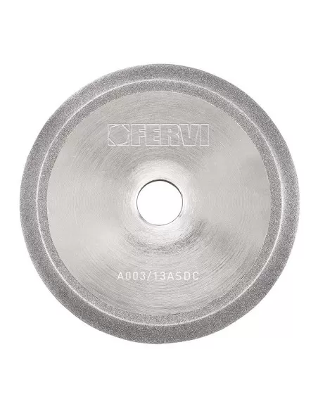 1 - Mola diamantata per punte in metallo duro 78,5 mm x affilatrice Fervi a003/13sdc