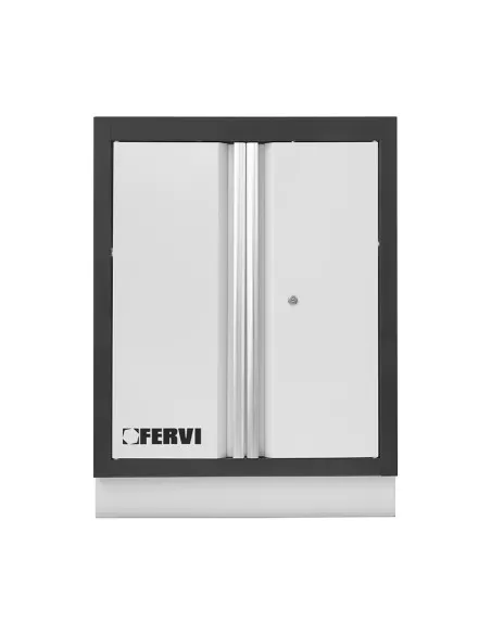 Armadio basso a due ante per officina Fervi a007/03