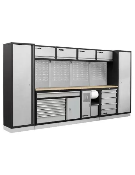 1 - Arredamento modulare per officina Fervi a007v