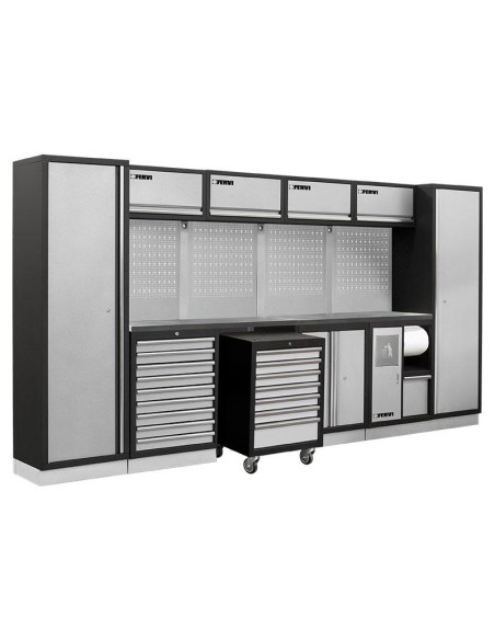1 - Arredamento modulare per officina Fervi a008p