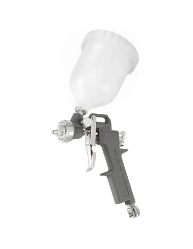 Pistola aerografo verniciatura ugello 1.8 mm con serbatoio superiore Fervi a162a