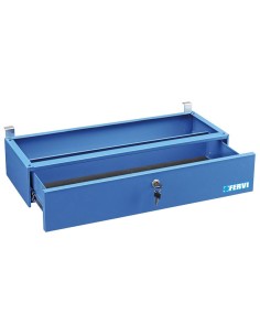 Cassetto in acciaio con serratura x banco da lavoro Fervi b017/c