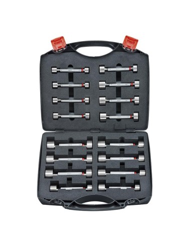 Serie 28 calibri tampone lisci passa non passa 3-30 mm h7 Fervi c025/3/30