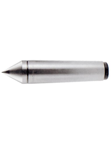 Contropunta fissa con cuspide in metallo x tornio cm 3 Fervi c053/3