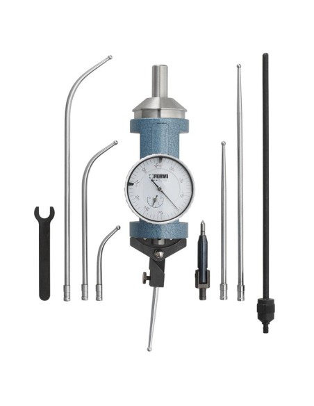 2 - Centratore a 2 assi comparatore con asta di posizionamento Fervi c061