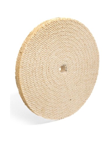 Disco trapuntato in sisal 150 x 20 mm x smerigliatrice da banco Fervi dst150