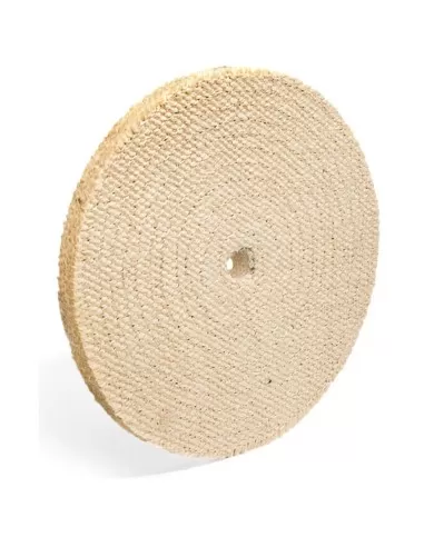 Disco trapuntato in sisal 200 x 20 mm x smerigliatrice da banco Fervi dst200