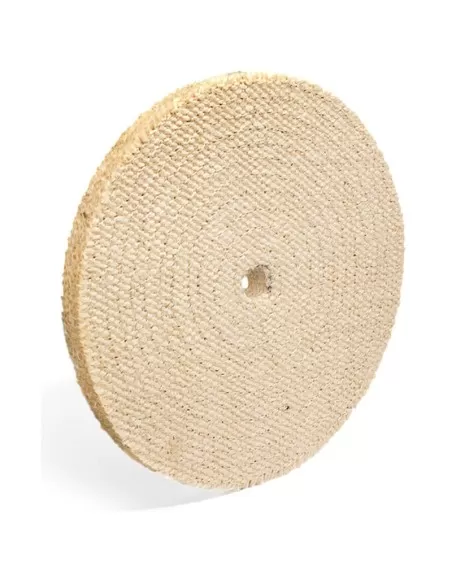 Disco trapuntato in sisal 200 x 20 mm x smerigliatrice da banco Fervi dst200