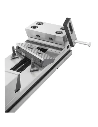 3 - Morsa di precisione in acciaio Fervi m028/150/400