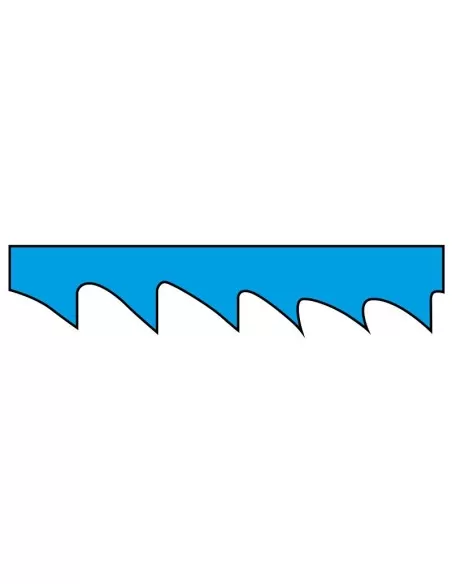 3 - Lame a nastro bimetalliche per metallo Fervi lb08/2140