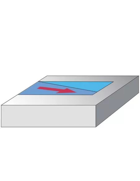 Fresa a inserto x spallamenti 40 mm x fresatrice Fervi f400/040cm4