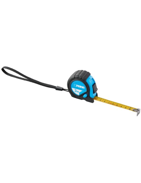 Flessometro con freno 3mt Fervi f803