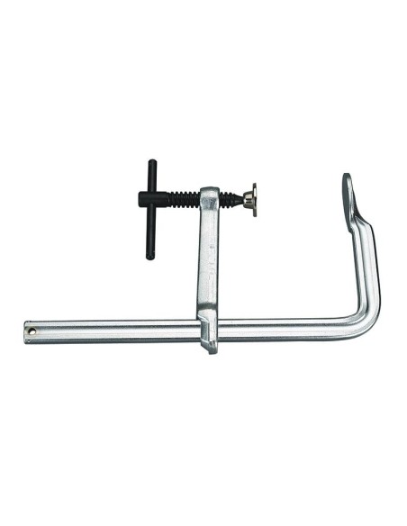 1 - Strettoio a vite in acciaio x meccanica 400  mm Fervi m006/400