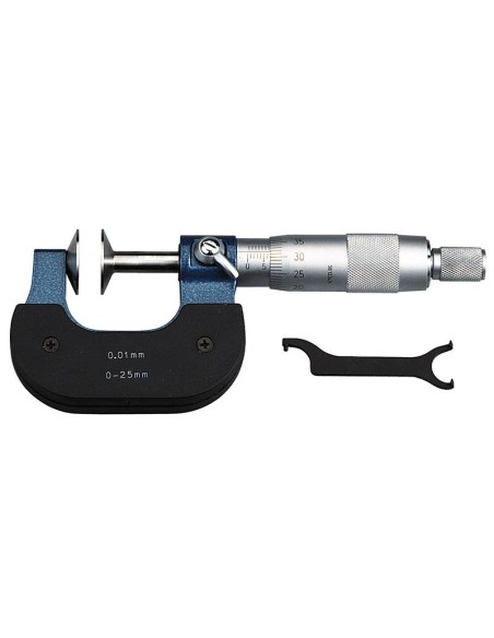 Micrometro a piattello x esterni 125-150 mm Fervi m010/125/150