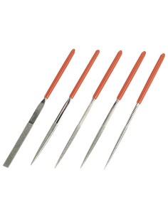 Serie 5 lime ago in diamantate 140 mm Fervi l013