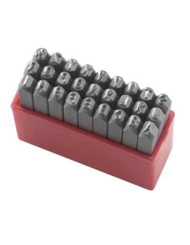Set punzoni lettere 5 mm x marcatura