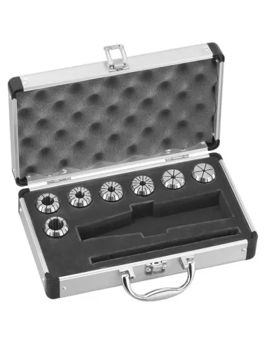 1 - Serie 7 pinze elastiche er32 4-20 mm x mandrino fresa