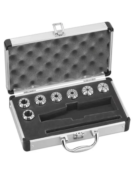 1 - Serie 7 pinze elastiche er32 4-20 mm x mandrino fresa