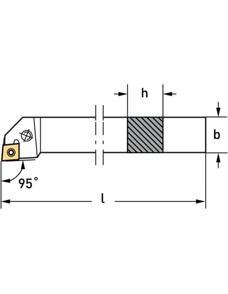 Utensile per esterno 95? Fervi pclnr25