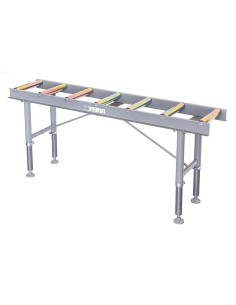 Rulliera regolabile in altezza 2000 x 450 mm Fervi r001/07